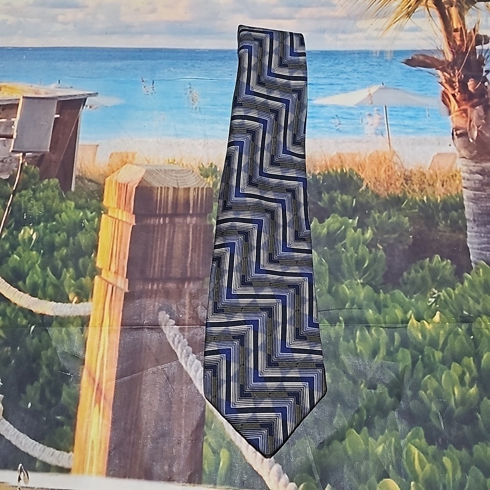 Jhane Barnes Organic Fabric Silk Tie